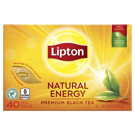 lipton natural energy tea|lipton natural energy tea bags.